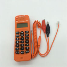 查线机 通铁通用查线机查号机测试机迷你电话机来电灯提醒 免提查线机