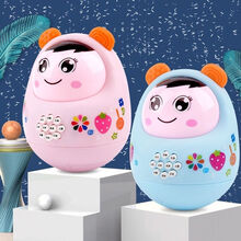 【希望宝宝】儿童玩具不倒翁玩具音乐早教故事婴儿宝宝儿童男孩女孩玩具 随机色一只不倒翁早教机 普通版(无送电池)