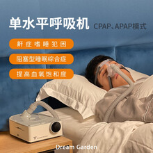 乙十Dream Garden医用无创呼吸机DG-20单水平全自动止鼾呼吸机打呼噜打鼾便携式睡眠止鼾 乳白色