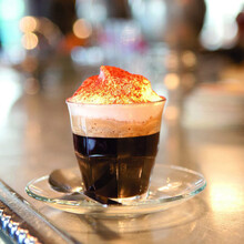 DURALEX/多莱斯进口钢化玻璃冰咖啡杯威士忌杯澳白flat whit拿铁杯卡布杯 160ML窄口