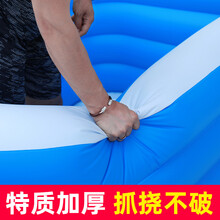 儿童游泳池家用户外大型充气家庭水池加厚塑料宝宝婴儿泳池 2.6米三层印花