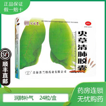 同济堂 虫草清肺胶囊0.3g*12粒*2板 润肺补气,清肺化痰,止咳平喘 慢性支气管炎 咳嗽痰多