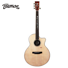 Trumon 楚门吉他 全单民谣木吉他 TF 1980 夏至 云杉玫瑰木 TF型缺角