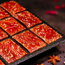 猪肉脯500g靖江猪肉干大片一斤散装蜜汁味香辣味猪肉铺肉干肉脯零食 猪肉脯 蜜汁味 250g*4 四包共两斤