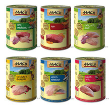 德国迈格仕主食罐MAC'S无谷全阶段mac猫罐头成猫幼猫主粮罐400g*3罐 鸡肉+家禽心脏(整颗)400g*3罐