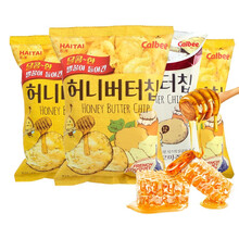 【张艺兴同款】韩国进口卡零食海太乐蜂蜜黄油薯片60g*6袋比土豆片网红休闲膨化零食小吃炒饭晚上充饥 蜂蜜黄油薯片60g*3袋