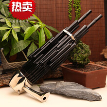 【悦宝灵】   紫竹笙乐器初学者14簧方笙17簧21簧圆笙降E降BCD调扩音笙 14簧方笙黑漆