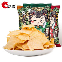 洽洽 山药妹山药脆片40g*6袋薯片膨化食品办公室休闲童年零食小吃 烧烤味