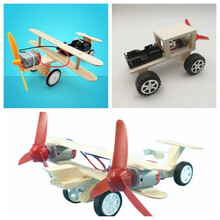 小学生学校手工作业自制科学玩具男孩 儿童科技小发明DIY科普材料 三件套