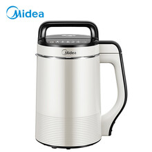 美的（Midea） 豆浆机家用双层不锈钢多功能豆汁机易清洗（可打果汁）多功能 1.2L智能 立体熬煮