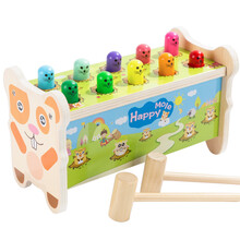 迪士尼（DISNEY）幼儿童玩具宝宝1益智力0启蒙2婴儿男孩女孩3周岁半一至二两小孩子 大号10孔打地鼠