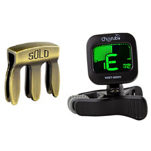 小天使WST-660V小提琴专用调音器专业提琴电子调音器小提琴校音器定音器 调音器+4/4小提琴弱音器