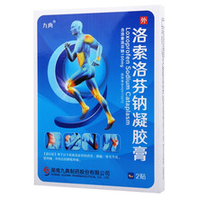 九典 洛索洛芬钠凝胶膏 14cm*10cm*2贴*1袋 1袋