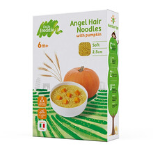 小皮(LittleFreddie) 宝宝辅食婴儿营养面条 南瓜细软面180g