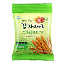 【满199减100】韩国九日土豆条54g薯条薯片蜂蜜黄油味膨化零食小吃 番茄味54g*1包