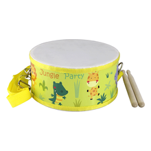 曲漾 奥尔夫打击乐器儿童宝宝音乐手敲拍鼓玩具小战鼓幼儿园表演小鼓 森林派对