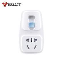 公牛（BULL）GN-920LD插座 带保护门 漏电保护器插头 热水器空调用转换器插头 新国标 额定电流16A大功率版
