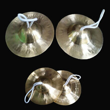 海鸥响铜镲京镲15 17厘米19大小京钹铪子京钗水镲广钹腰鼓镲小镲 普通小京镲(精铜镲14.5CM)