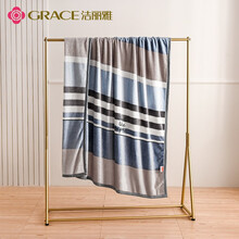 洁丽雅（Grace）牛奶绒毯子 加厚保暖儿童单人珊瑚绒   如初 如初 150*200cm