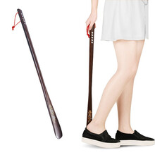 板谷山 鞋拔子皮鞋穿鞋器孕妇老人提鞋器不弯腰加长柄提鞋工具无拼接送长辈穿鞋神器鞋把子孕妇父亲节礼物