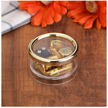 曲漾 发条音乐盒八音盒天空之城创意儿童生日礼物女生女友女孩小礼物 圆型(童话)