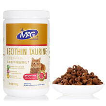 MAG猫咪卵磷脂牛磺酸颗粒 350g 英短美短橘猫宠物英短布偶美毛通用营养维生素爆毛粉猫用护肤 350g