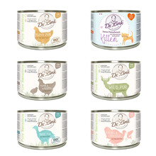 德国Dr.link林克医生猫主食猫罐低磷低敏幼猫有机无谷猫罐头200g*6罐 BIO有机-牛肉200g*6