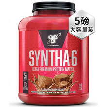 蛋白粉Syntha-6重矩阵蛋白粉增肌健身乳蛋白质粉缓释健肌粉 5磅 巧克力奶昔味