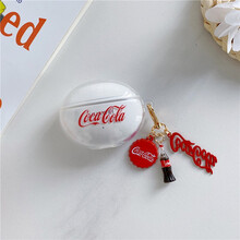 品小样 freebud4华为freebudspro保护套freebuds3无线蓝牙耳机套四代4i软壳 华为freebuds 4i保护套-透明可口+挂件