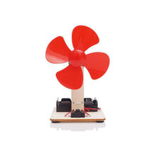 小学生手工科技小制作创意小发明diy自制小赛车材料科普玩具 小电风扇