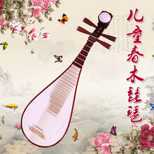 舒弗（LACHOUFFE）  | 老料红木琵琶初学入门自学乐器考级花梨木成人儿童琴 考级演奏椿木--儿童琵琶