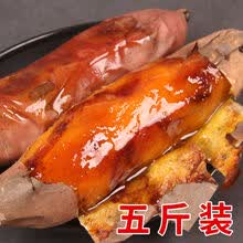 山东农科院烟薯25号 山东新鲜烟薯25号蜜薯超甜糖心红薯红心油农家沙地番山芋烤地瓜 烟薯25【净重5斤】大果