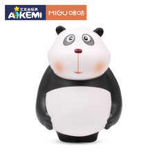 艾克米 呆萌可爱咪咕熊猫玩偶公仔减压玩具捏捏乐儿童宝宝挤压玩具礼物生日礼品成人办公室解压玩具 咪大壮