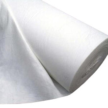 巨成 加强型土工布无纺布 毛毡白色透水渗水滤水工程公路水泥混凝土保湿养护毯 120克 2*75米 一卷价 可定制