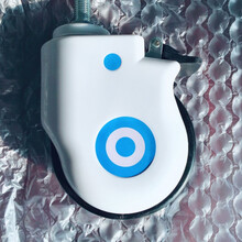 5寸万向轮脚轮丝杆带刹车设备轮病床脚轮护理床轮床轮