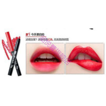 【抖音同款】PONY温柔触感雾面自动唇线笔豆沙色唇膏口红 菲丽菲拉唇线笔蜡笔口红5#红色