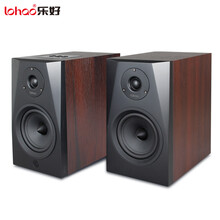 乐好（LOHAO）发烧蓝牙HIFI 2.0书架监听音箱客厅家庭影院电视有源立体声高保真木质电脑音响 8216(5"双话筒接口）