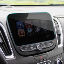 适用于21款雪佛兰迈锐宝XL探界者导航钢化膜中控屏幕保护贴膜2021改装饰 16-21款迈锐宝XL8寸钢化膜1张