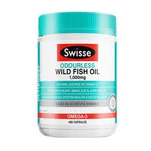 国际	
Swisse斯维诗 野生鱼油软胶囊Omega-3 1000mg 400粒 深海鱼油含DHA EPA 海外进口