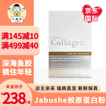 【大黄家直邮】瑞典原装进口Jabushe Collagen嘉碧茜深海鱼胶原蛋白粉冲剂 超声刀修复 瑞典直邮1盒30包