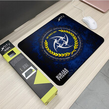 盒装超大号锁边6mm加厚细面电竞游戏鼠标垫麦穗热带灰狗吃鸡CSGO XT-7 盒装 450x400mm  4mm