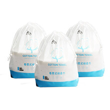 南极人（Nanjiren）一次性洗脸巾毛巾纸巾湿巾纯棉加厚美容院女洁面擦脸卸妆化妆棉柔巾 一次性洗脸巾 卷筒面巾(80抽)