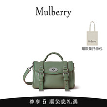 Mulberry/玛珀利2021秋冬新款女包Alexa 迷你手提包单肩包 RL6856 剑桥绿