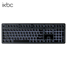 ikbcR300机械键盘游戏樱桃cherry轴电脑外设笔记本数字电竞办公有线外接背光108全尺寸 R300白光有线108键 茶轴