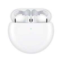 【京闪配送】华为原装freebuds 4代无线蓝牙耳机运动双耳一对mate40降噪通用 陶瓷白 顺丰 官方标配