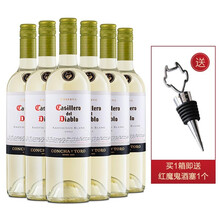 超市	
红魔鬼 Casillero del Diablo 苏维翁白/长相思白葡萄酒 750ml 整箱装 智利进口