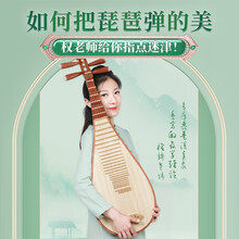 纳英 五色风和权老师合作教学琵琶如何弹的美系列教学录播课程附电子版教材 弹的美(2)+电子教材