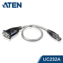 ATEN宏正USB转RS-232线 USB转串口线 USB转9针 USB转COM线 UC232A工业工业级