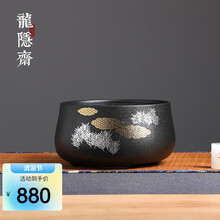 龙隐斋电陶炉家用功夫茶具烧水煮茶炉小型静音电茶炉泡茶专用茶炉 黑沙地云松