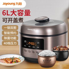九阳 （Joyoung）电压力锅分体式一锅双球胆高压除菌大容量6L家用电高压锅 Y60C-B2502  【企业采购】